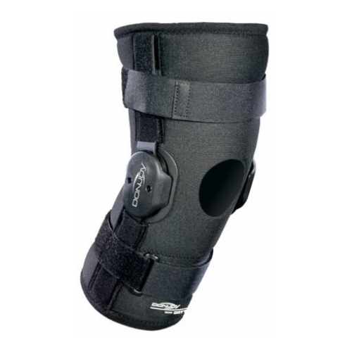 Hinged Knee Support Sleeve with Open Popliteal & Horseshoe – XS