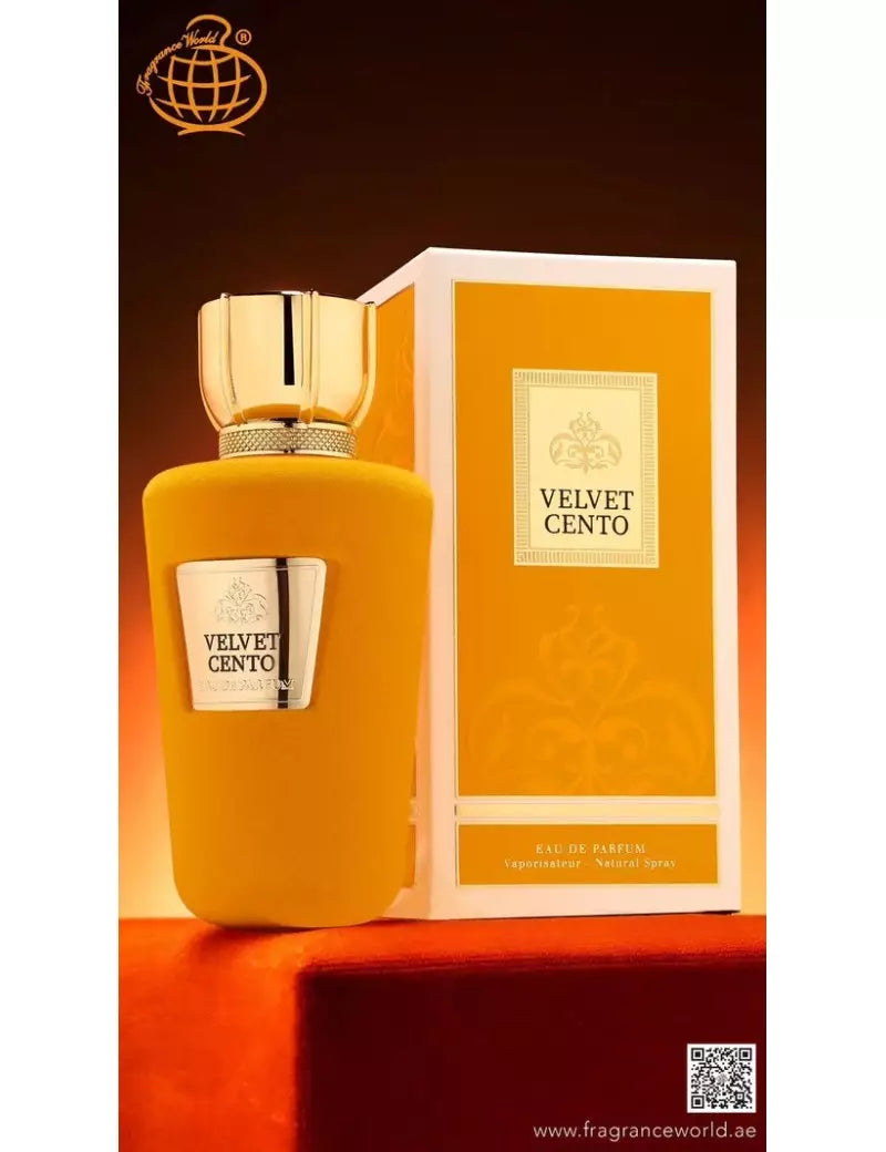 Velvet Cento EDP – Fragrance World Unisex Perfume