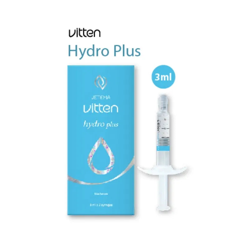 Vitten Hydro Plus Aquashine Therapy – Cross-Linked Hyaluronic Acid Dermal Filler for Skin Hydration & Cellular Rejuvenation