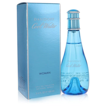 Cool Water Perfume By Davidoff Eau De Toilette Spray- Free Shipping