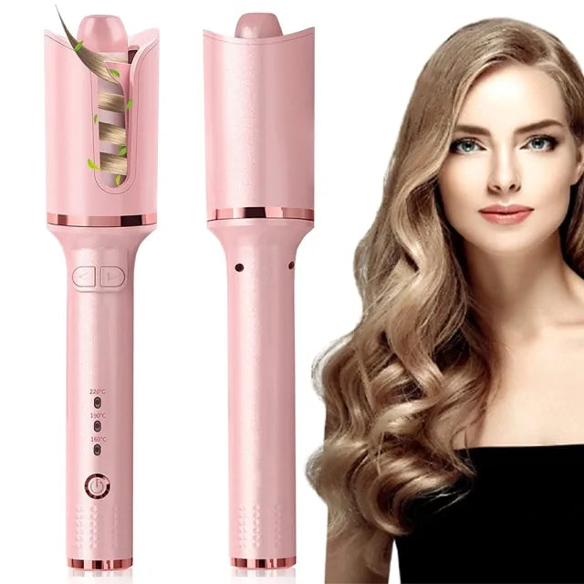 Follexmoe Automatic Hair Curler Professional Anti Tangle Automatic Hair Curler