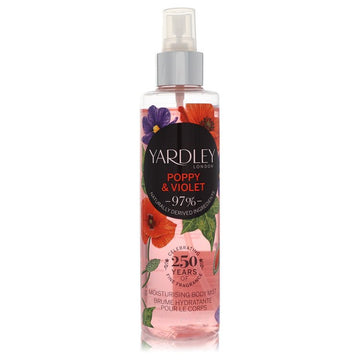 Yardley Poppy & Violet Perfume By Yardley London Body Mist- Free Shipping