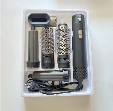 Curling Comb and Straightener 5-in-1