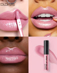 1 Pc Butter Liquid Lipstick Non-Sticky Lip Gloss Lip Glaze Long Lasting Red Pink Lip Makeup, Daily Party Makeup For Women