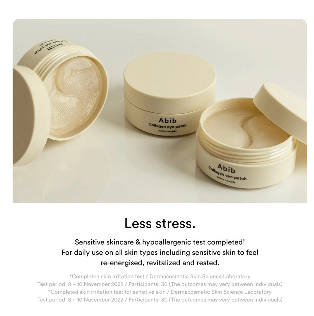 Abib Collagen Eye Patch Jericho Rose Jelly (60pcs)