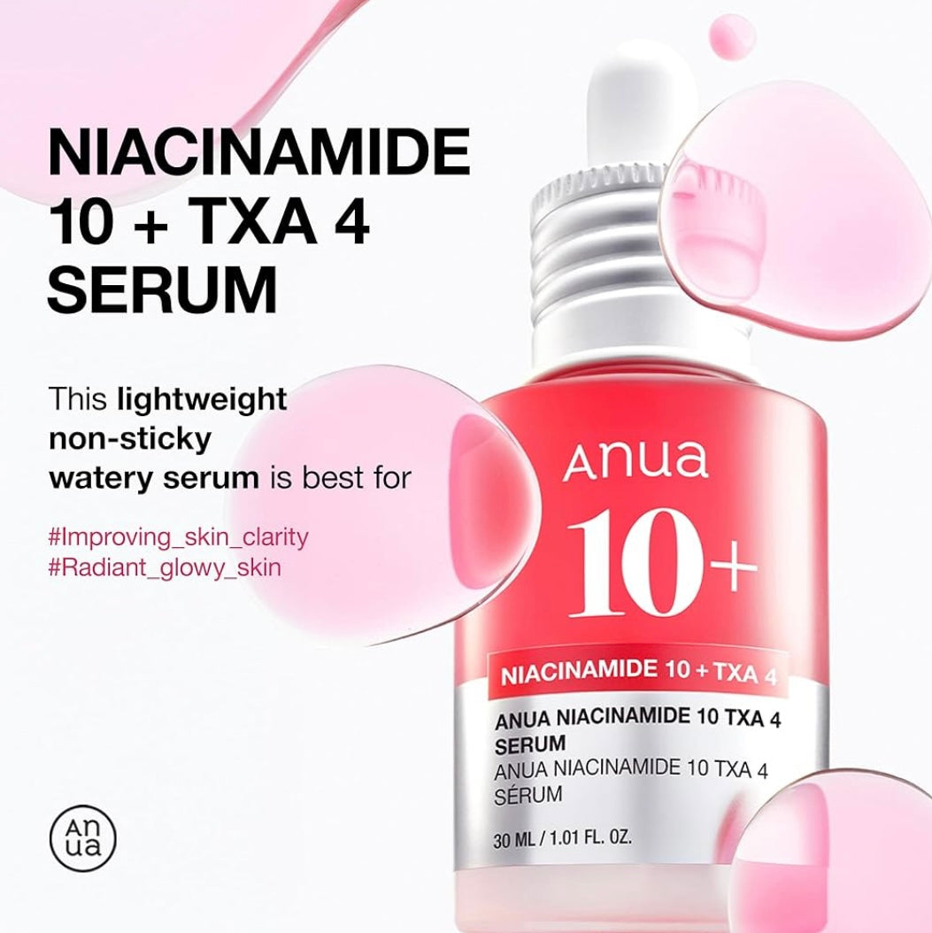 ANUA Ultimate Spot Duo: Azelaic Acid + 10% Niacinamide + 4% TXA Dark Spot Correcting Serum