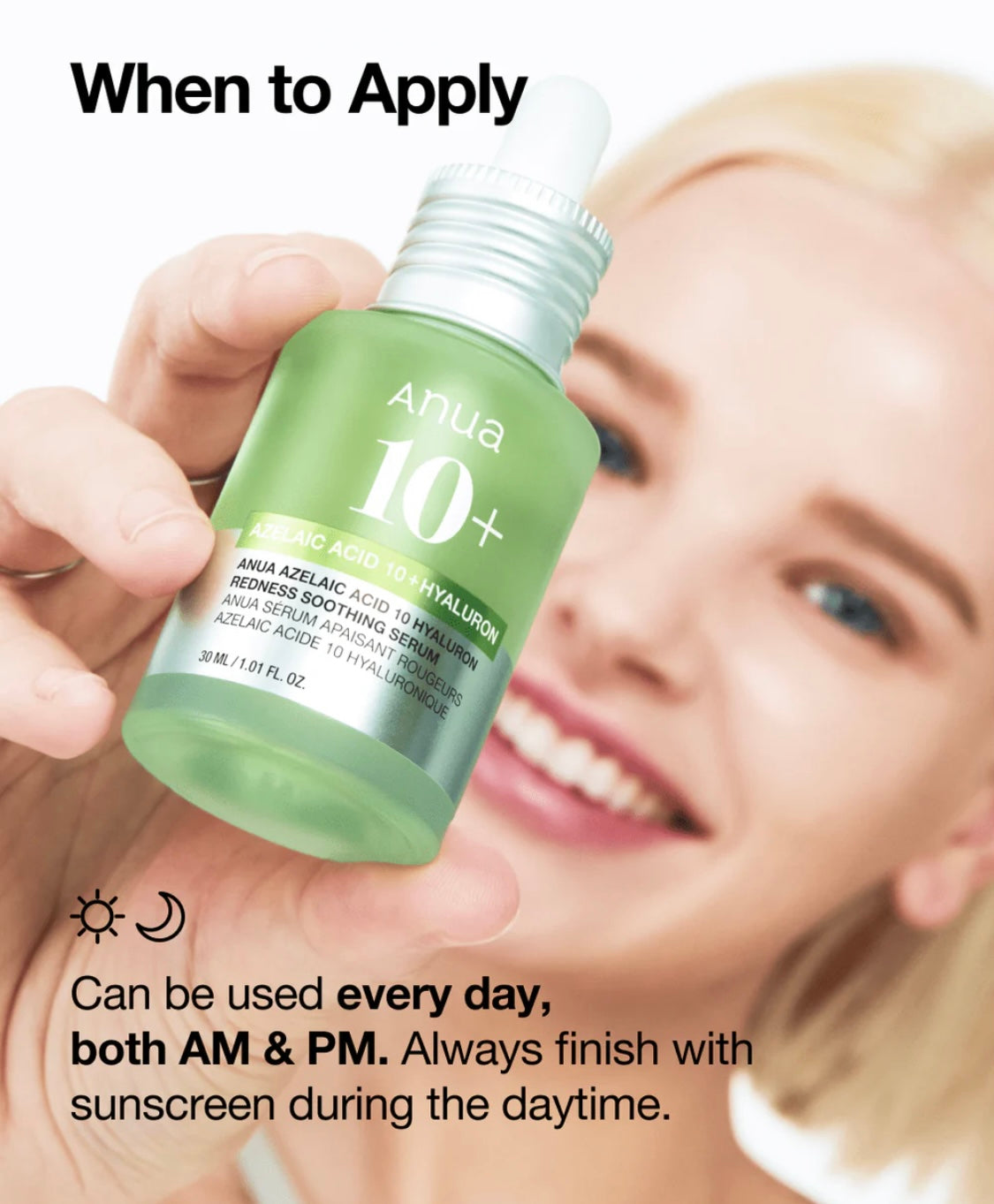 ANUA - Azelaic Acid 10 Hyaluron Redness Soothing Serum 30ml