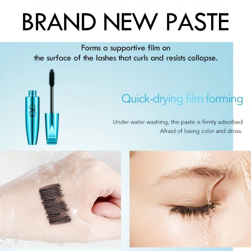 Big Lash Mascara, Extreme Black, Curling And Lengthening, Long-Lasting Formula, Waterproof, Smudge-Proof, 24-Hour Wear