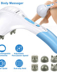 Electric Massager Handheld Full Body Percussion Massager Double Head Vibrating Body Relax