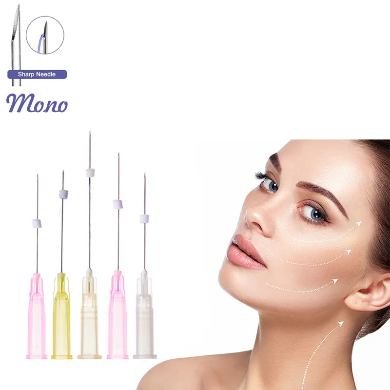 Factory Wholesale High-Quality Mono Thread – PDO, PCL & PLLA 26G–30G for Neck Wrinkles