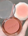 4-color Blush Palette Rouge Monochrome Blush Expanded Color Highlight Contouring And Brightening Lasting Autumn And Winter Style To Create A Three-dimensional Fog Makeup Finish Contain Plant Squalane