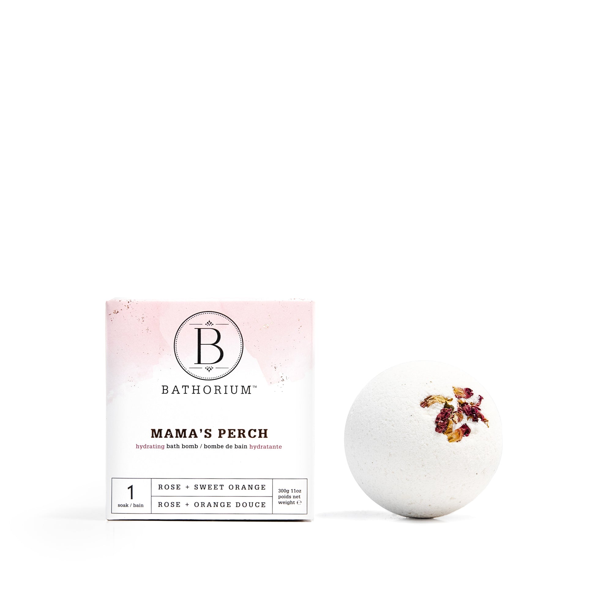 Wholesale Mama’s Perch Bath Bomb – Garden-Inspired Hydrating Soak