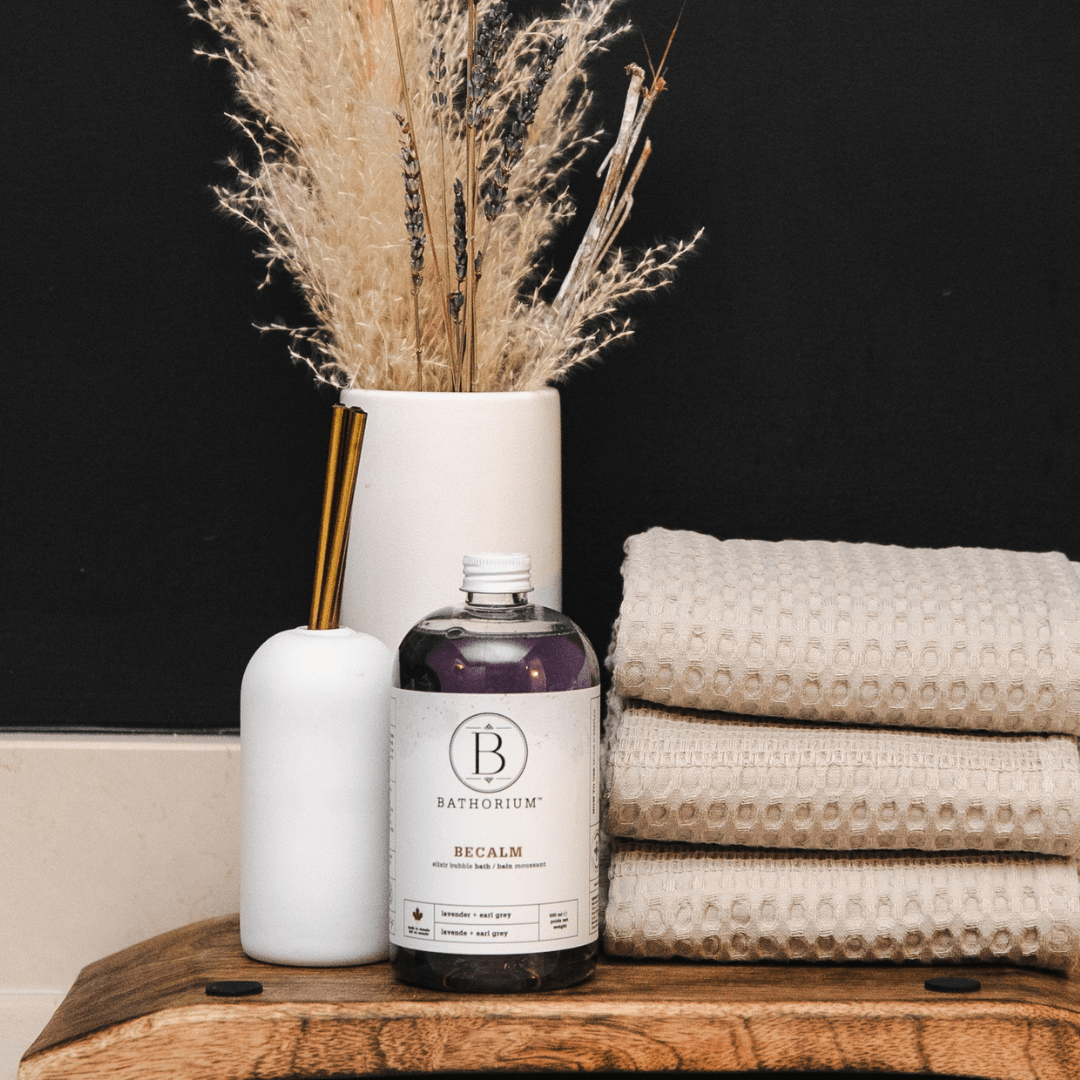 Wholesale BeCalm Bubble Bath Elixir – Soothing Lavender & Earl Grey Skin-Loving Formula