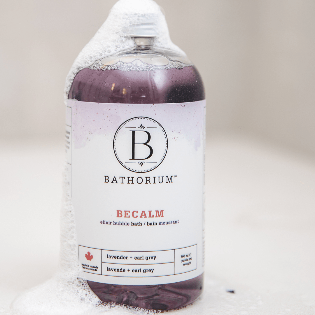Wholesale BeCalm Bubble Bath Elixir – Soothing Lavender & Earl Grey Skin-Loving Formula