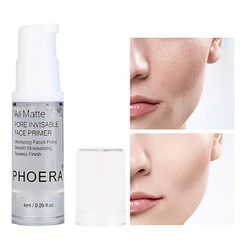 Long-Lasting Hydrating Makeup Primer - Smoothing, Moisturizing, Oil-Free Matte Finish