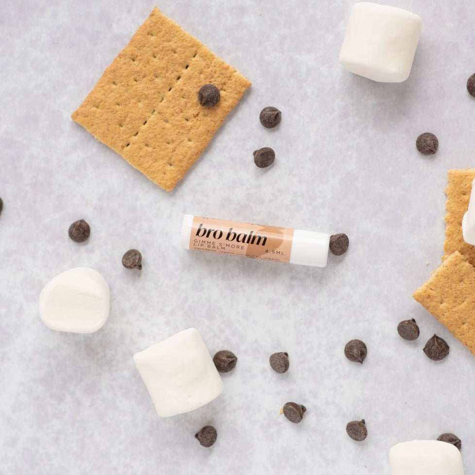 Bro Balm – Gimme S’more Lip Balm | Organic, Vegan & Flavored