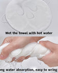 Hot Compress Face Towel Masks, Reusable Facial Steamer Towel For Hot Cold Skin Care, Moisturizing Face Steamer, Beauty Facial Towel For Home And Beauty Salon