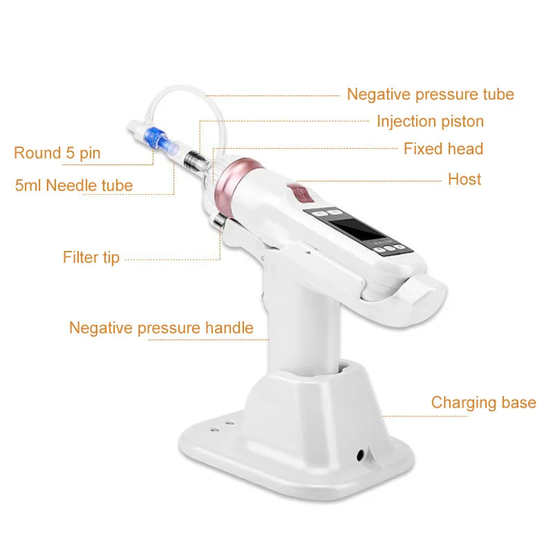 EZ High Pressure Skin Booster Injectable Water Mesotherapy Gun