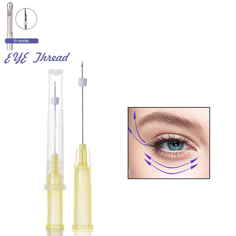 Wholesale PDO Eye Thread with 30G Blunt Cannula – PDO / PCL / PLLA Eye Thread for Eye Bag Reduction