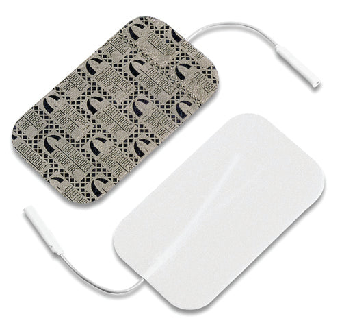 Durastick II Electrodes 2.75" x 5" – Reusable TENS & Electrotherapy Electrodes, 40/Case
