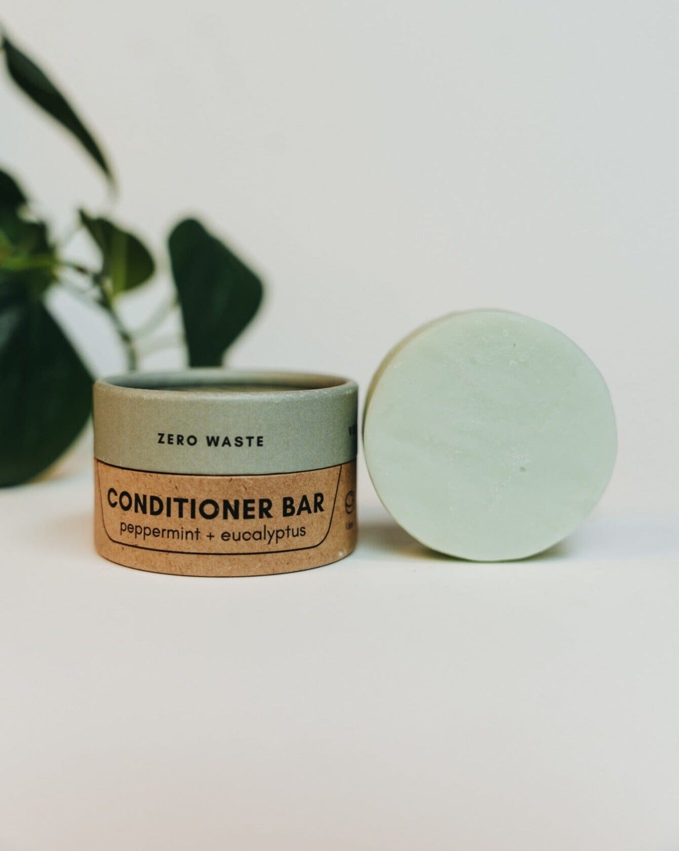Conditioner Bar | Peppermint + Eucalyptus – Plastic-Free, Nourishing Hair Care