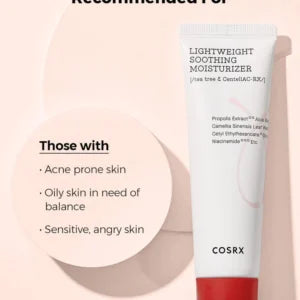 COSRX AC Collection Lightweight Soothing Moisturizer 2.0 (80ml)