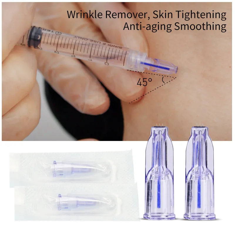 Sterile Individual Packaging Mesotherapy Injector – 3-Pin Needle for Skin Rejuvenation