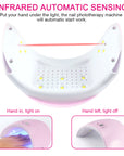 Automatic Sensing 36W LED Nail Polish Dryer Lamp