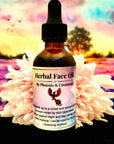 Organic Herbal Facial Oil- Nourishing daily moisturizer