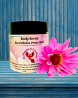 Organic Scrub for Cellulite Prone Skin - 4 Oz.