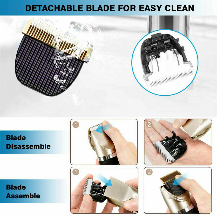 Electric Hair Clipper Men Trimmer Cutting Beard Haircut Kit | DD0102HRH25G