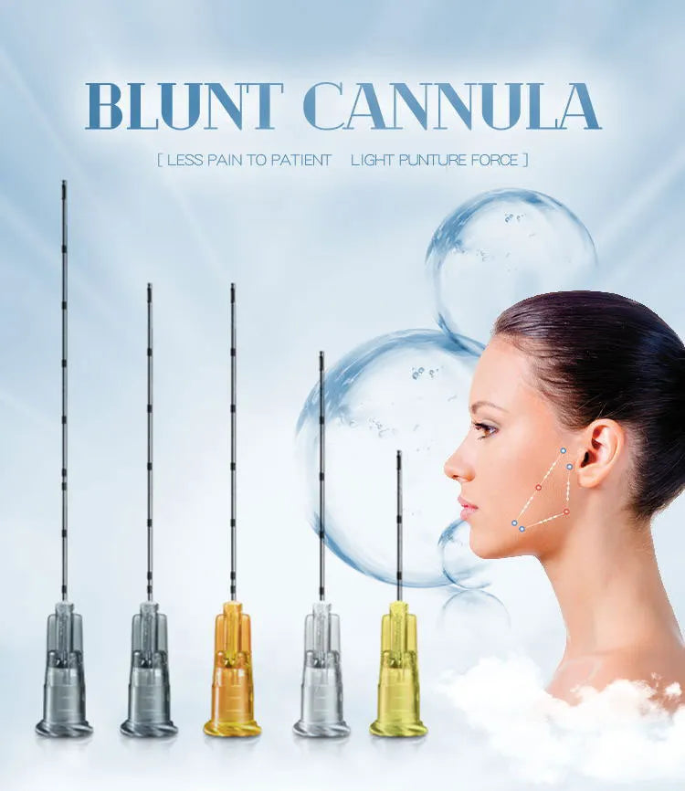 Blunt Micro Cannula Needle – Safe & Precise Injectable Tool for Dermal Fillers and Cosmetic Procedures