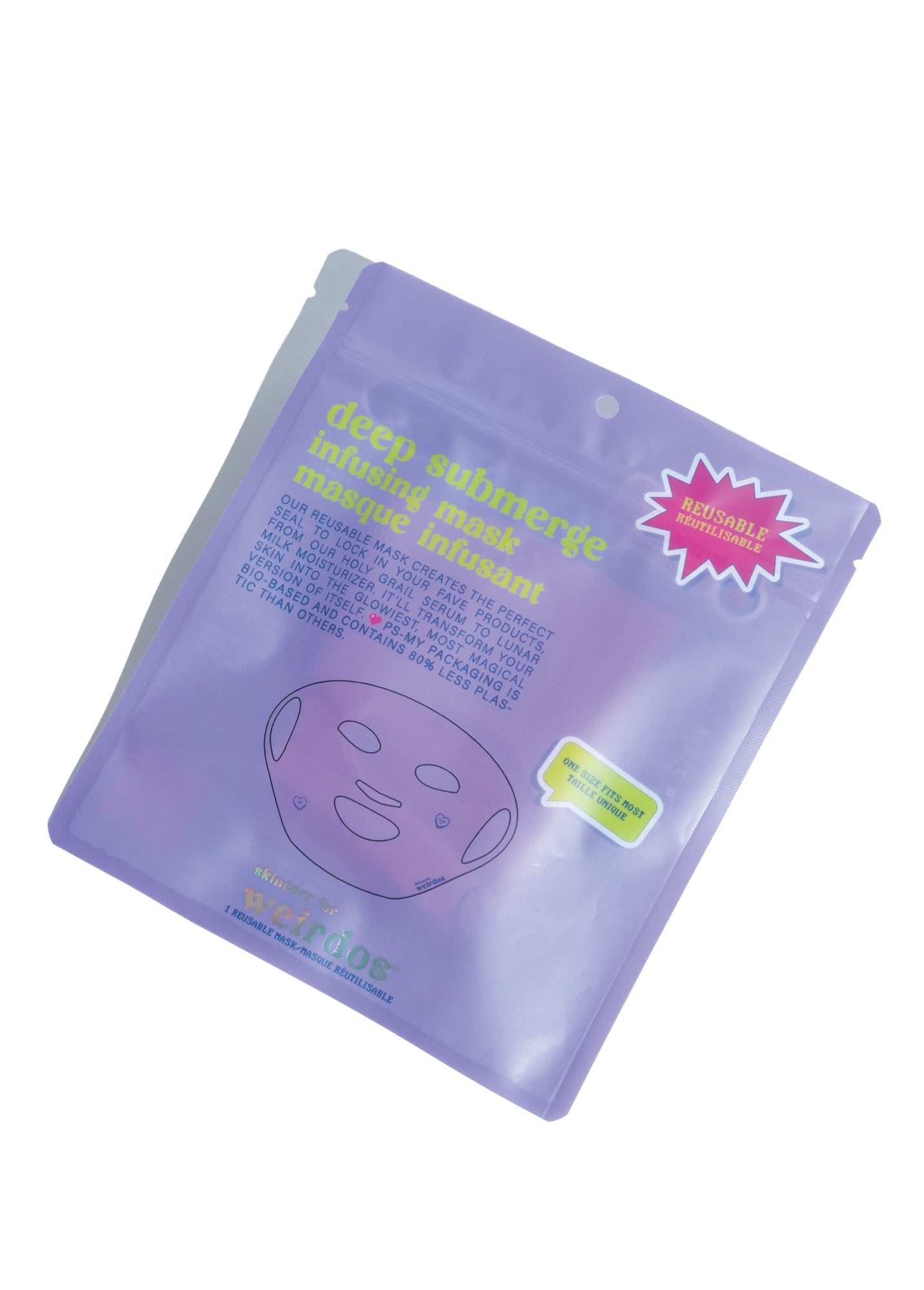 Deep Submerge Infusing Reusable Silicone Face Mask