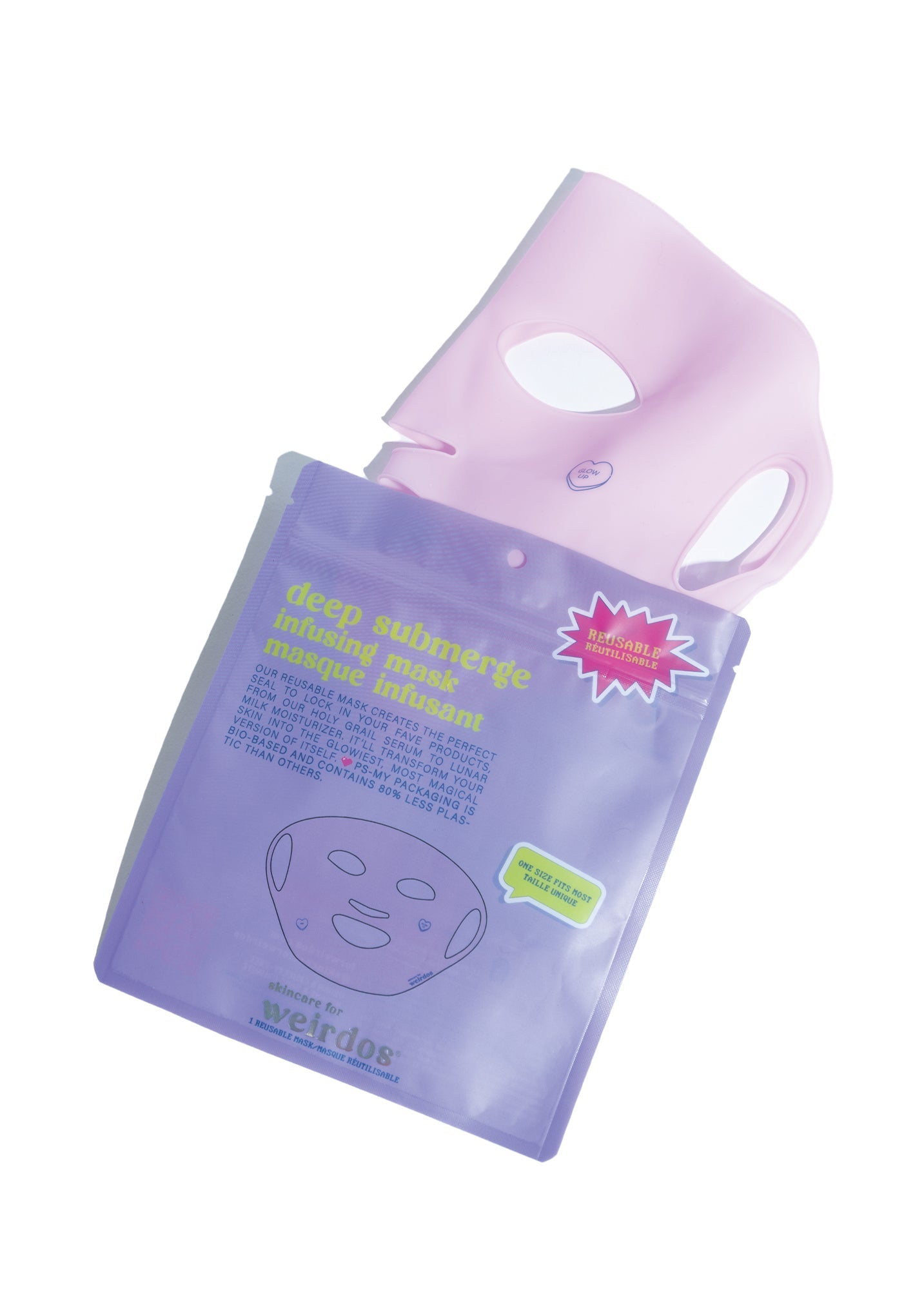 Deep Submerge Infusing Reusable Silicone Face Mask