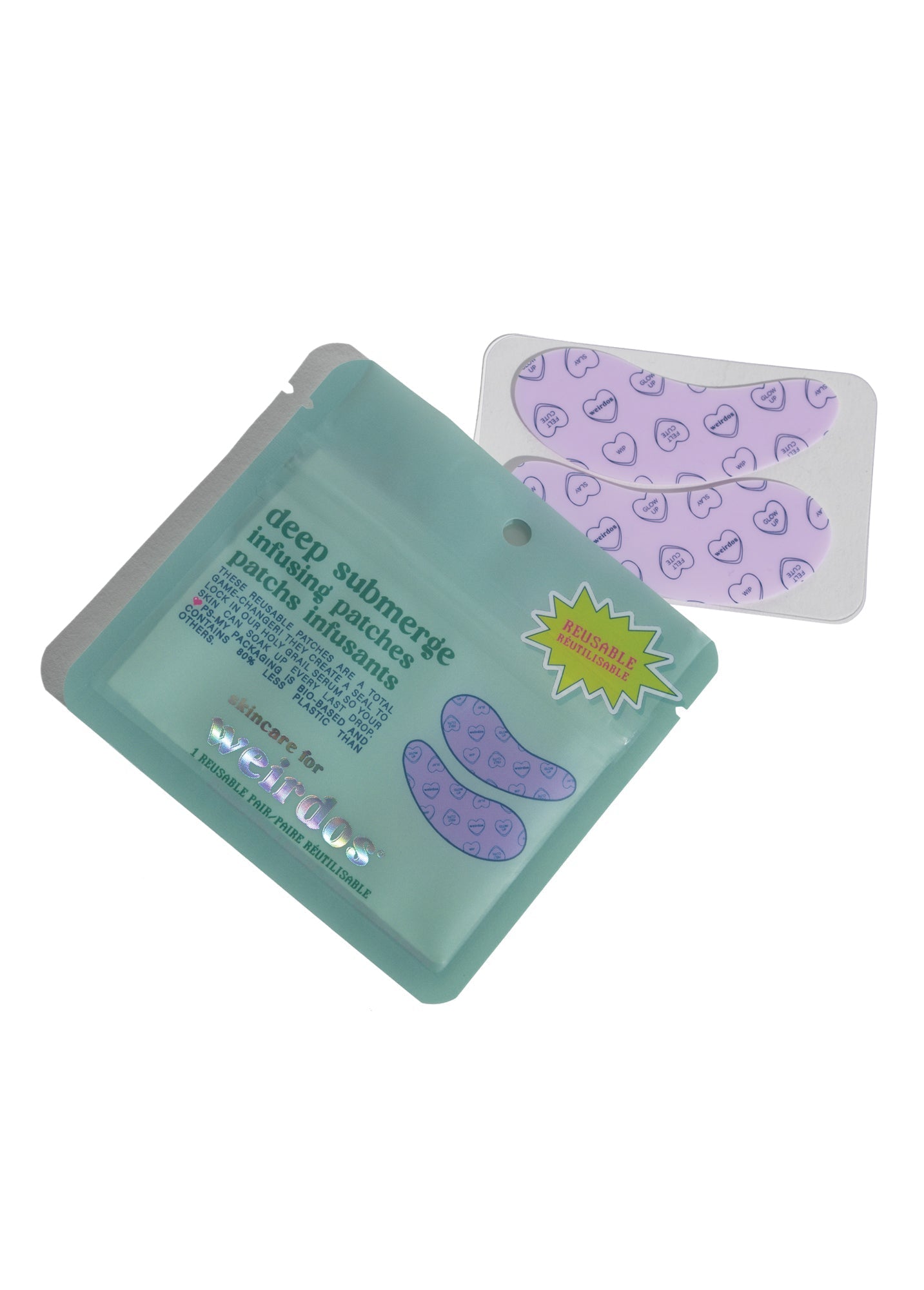 Deep Submerge Infusing Reusable Silicone Patches
