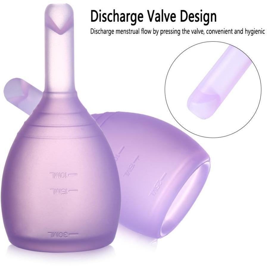 Green Charlie Release Valve Menstrual Cup