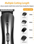 SHINON Men Electric Hair Clipper Trimmer Rechargeable Beard Shaver Razor Nose Trimmer Set