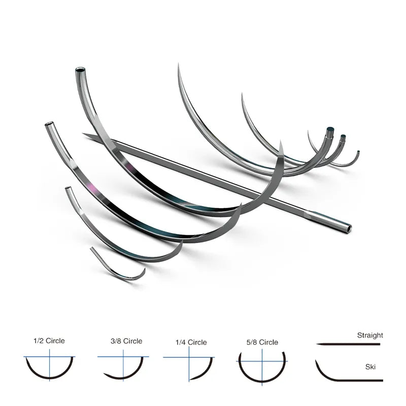 Medical Absorbable PDO Surgical Suture Thread with Needle – Sterile & High Strength