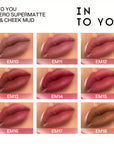 INTO YOU Matte Lipstick for Women, Matte Red Lipstick Long Lasting, Multi-Purpose for Lips and Cheek, Non-Stick Cup Not Fade Lip Stain Makeup Cosmetics Official Directly