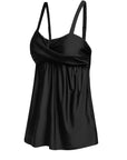 Rosy Women's Swimwear Casual Cross Swing Tankini Swimsuit