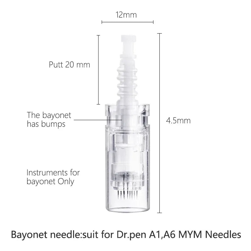 M5 M7 N2 MYM Professional Microneedling Pen Cartridge – Precision Collagen Stimulation, Disposable & Sterile