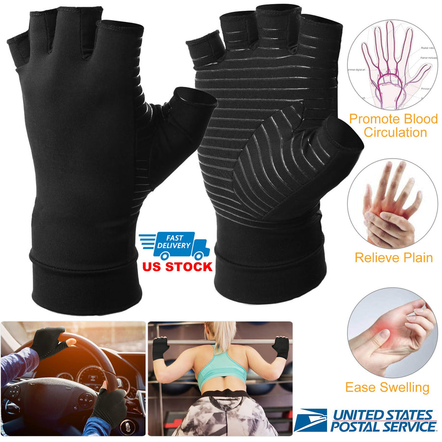 Arthritis Glove Compression Arthritis Gloves Breathable & Moisture Wicking Fabric Gloves for Men Women Relieve Arthritis Symptoms Raynauds Disease & C