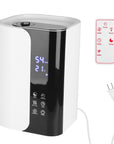 5L/1.32Gal Humidifiers Top Fill Cool Mist Humidifier with Essential Oils Diffuser Filter 360° Rotatable Outlet Nozzle 1-8 Hours Timer 1-3 Level Mist 4