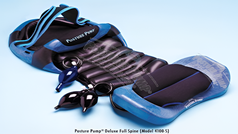 Deluxe Full Spine Posture Pump Blue – Spinal Health & Posture Therapy