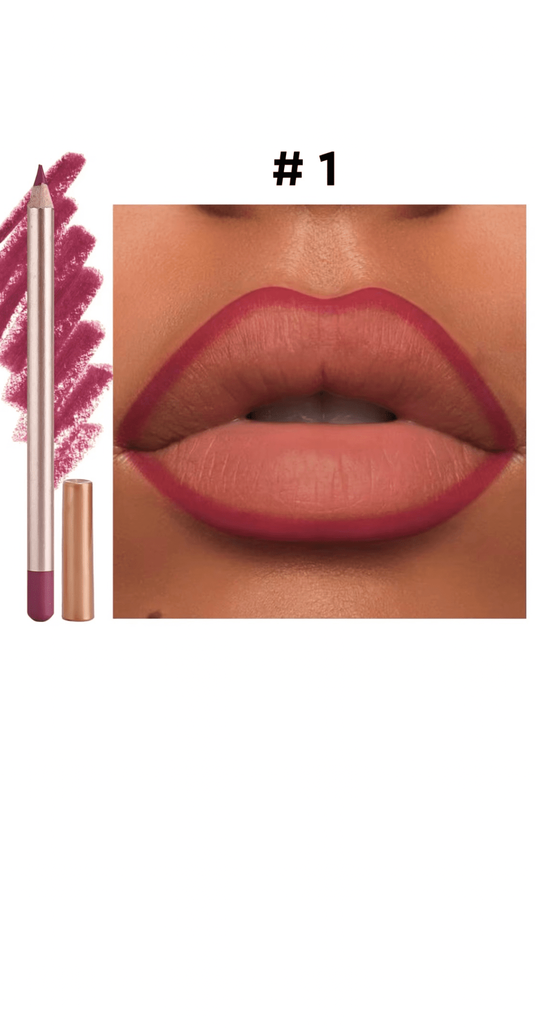 FencyGrace Line Loud Matte Lip Crayon – Bold, Vegan & Waterproof