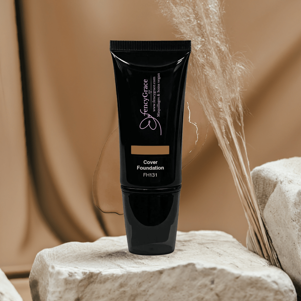 FencyGrace Full Coverage Vegan Foundation – Betsa 131, Hydrating & Long-Lasting