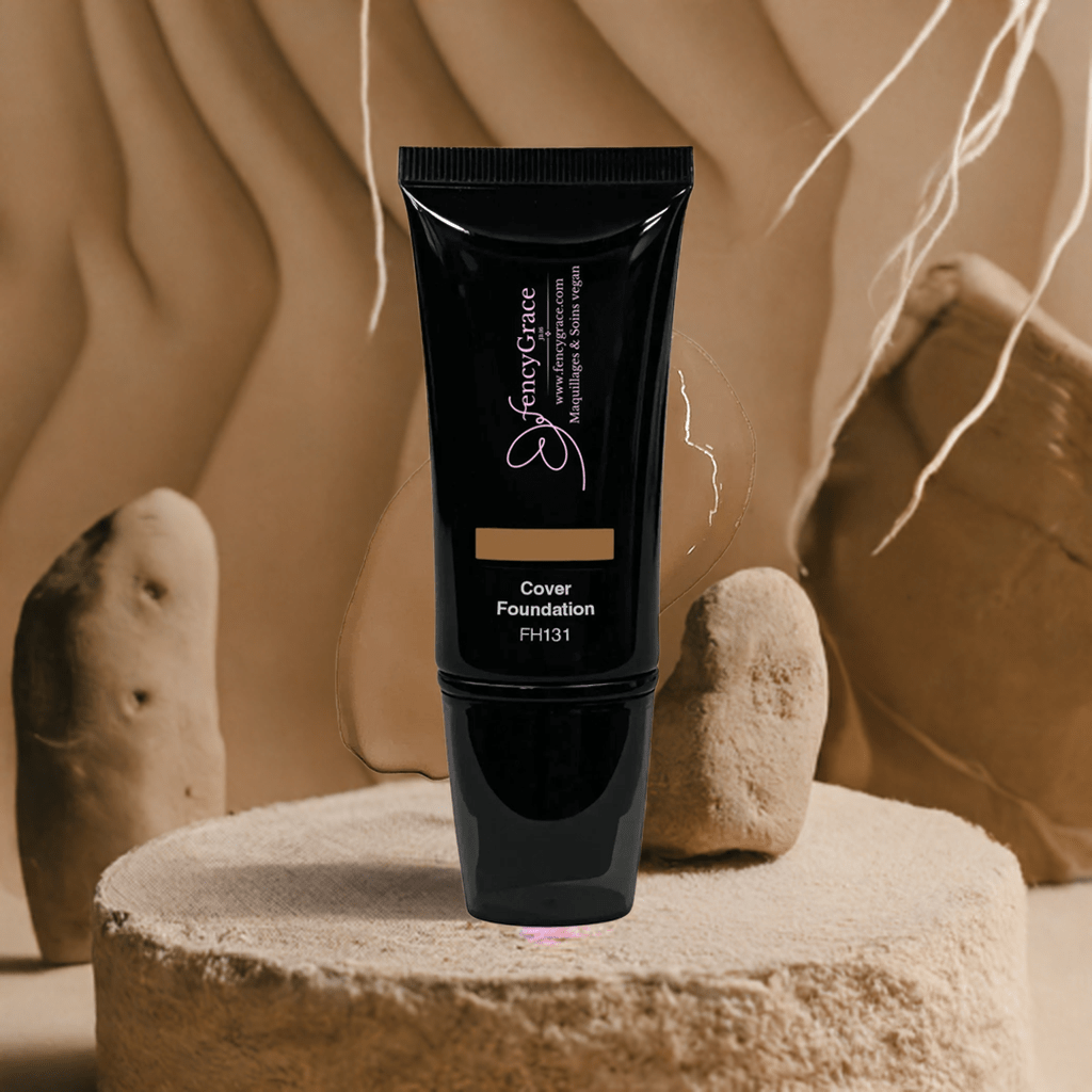 FencyGrace Full Coverage Vegan Foundation – Betsa 131, Hydrating & Long-Lasting