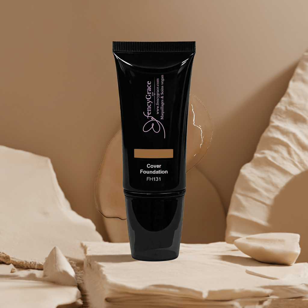 FencyGrace Full Coverage Vegan Foundation – Betsa 131, Hydrating & Long-Lasting