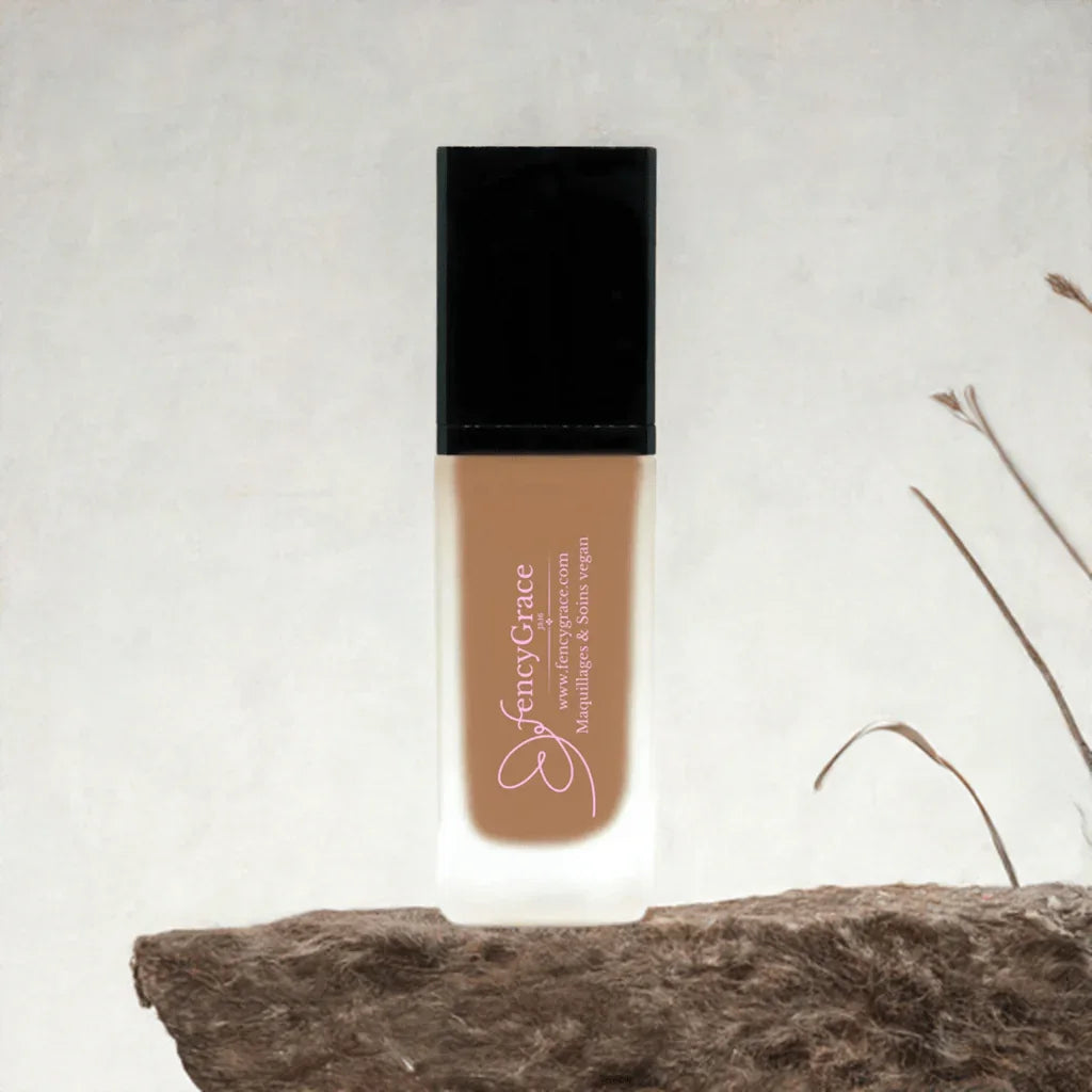 FencyGrace Hydrating Vegan Foundation – Rachel 125, Natural Coverage & Radiant Finish