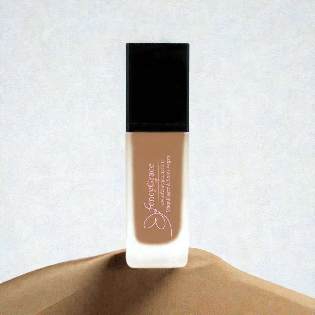 FencyGrace Hydrating Vegan Foundation – Rachel 125, Natural Coverage & Radiant Finish